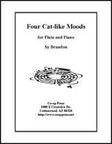 Four Cat-like Moods for Flute and Piano P.O.D. cover